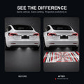 License Plate Projection Lights for Model 3 Highland/Model Y - Tesery Official Store