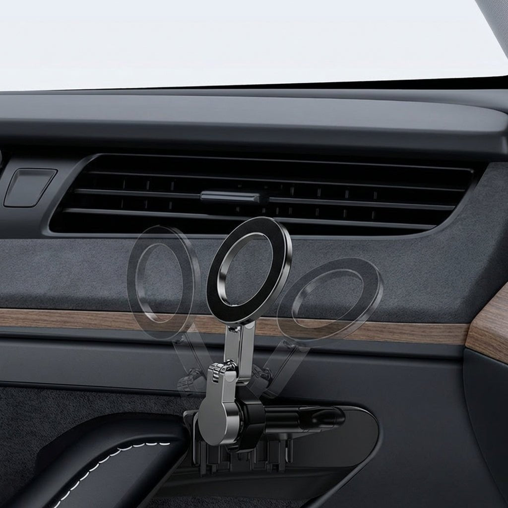 Magnetic Driver Side Door Phone Mount for Tesla Model 3 Highland & Model Y Juniper - Tesery Official Store