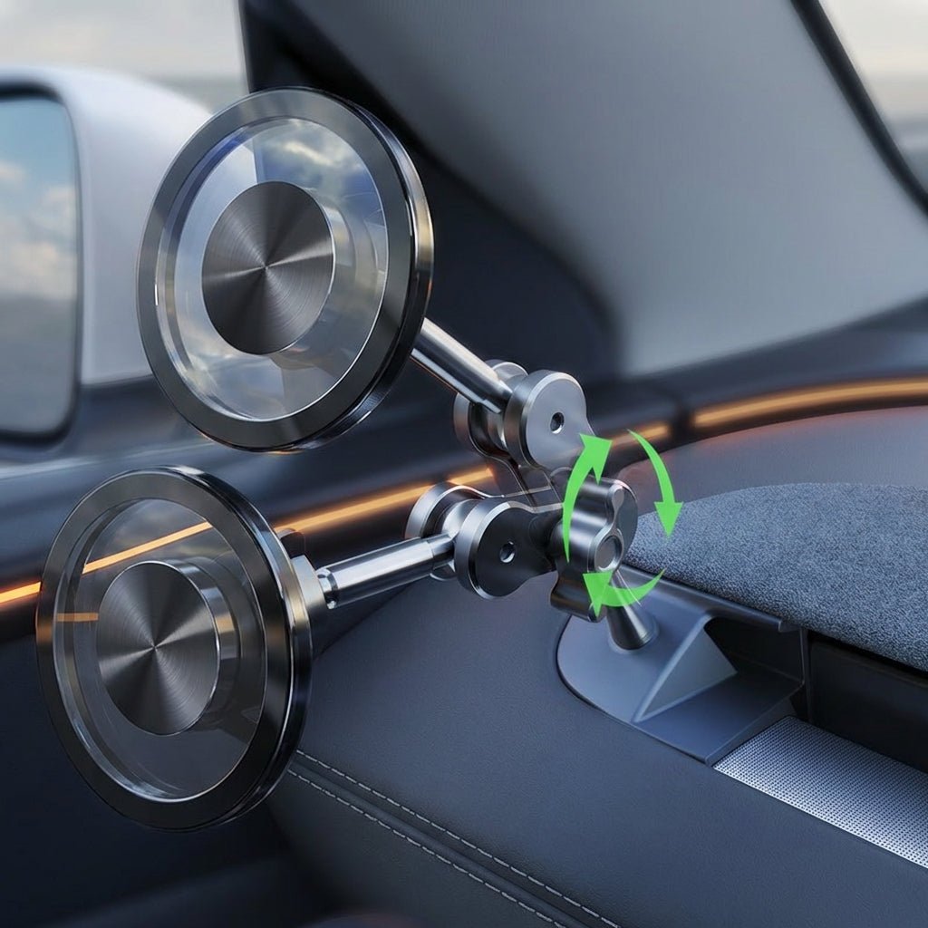 Magnetic Left Dashboard Phone Holder for Model Y Juniper & Model 3 Highland (LHD) - Tesery Official Store