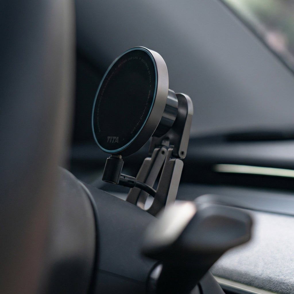 MagSafe Wireless Charger for Tesla Model 3 Highland & Y Juniper | 3 - Axis Adjustable - Tesery Official Store