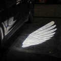 Model 3 Highland & New Model Y Angel Wings Rearview Mirror Welcome Light - Tesery Official Store