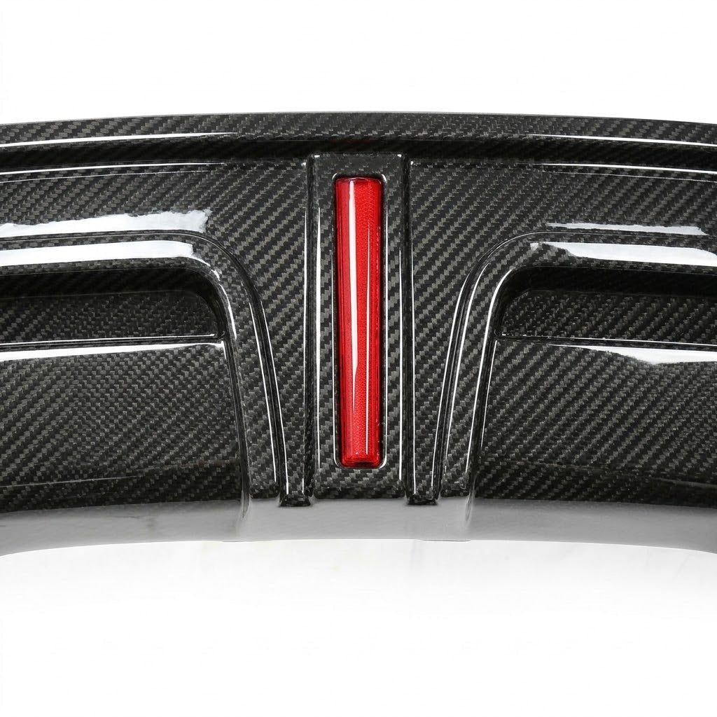 Model 3 Highland Real Carbon Fiber Rear Diffuser | Tesery - Tesery Official Store