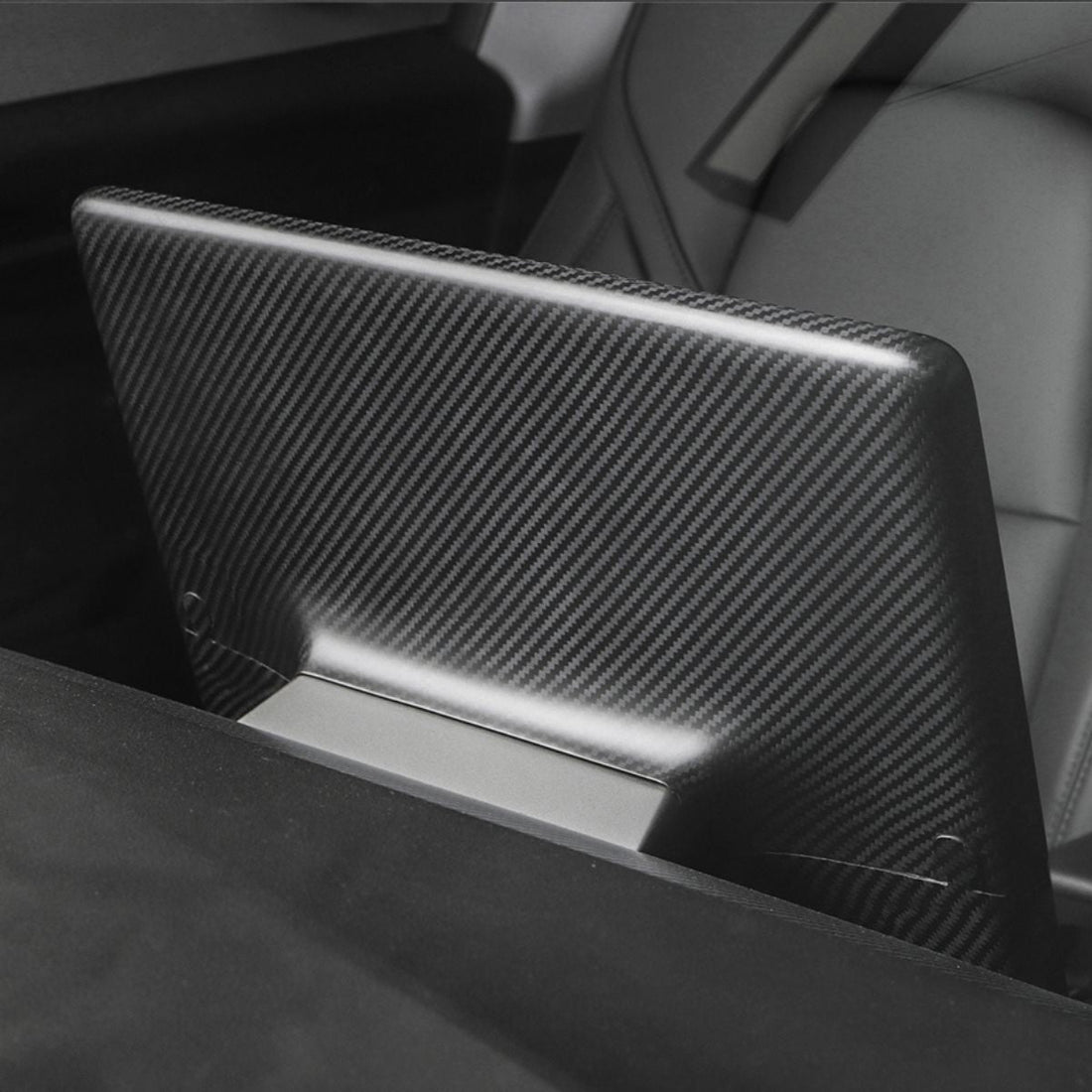 Model 3 / Y Display Cover - Dry Carbon Fiber Interior Mods - Tesery Official Store