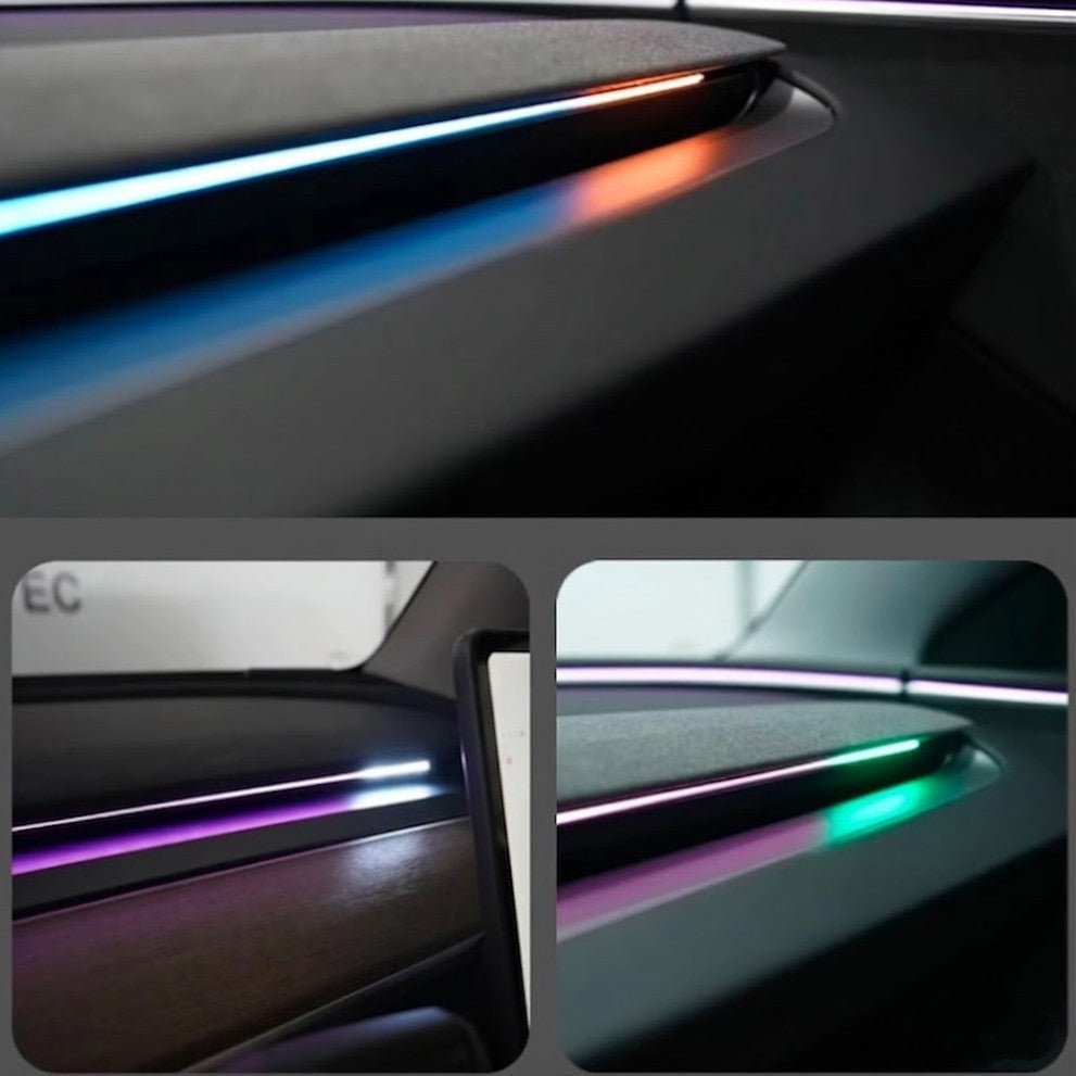 Model Y Dashboard RGB Lights With Integrated BSD System | Clearance Sale - Tesery Official Store