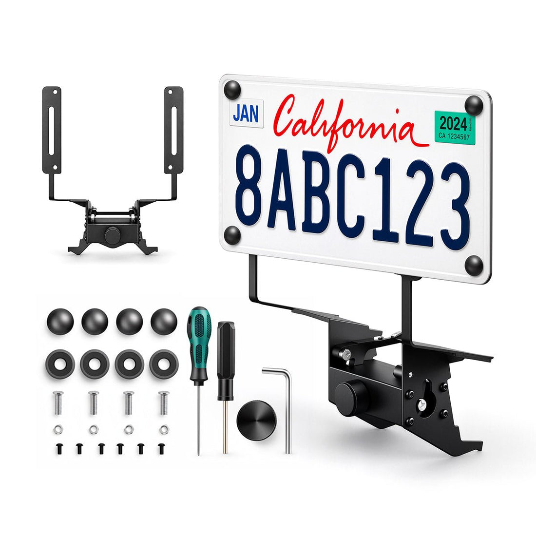 Model Y Juniper Front License Plate Holder | No-Drill, Anti-Theft Aluminum - Tesery Official Store