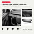 Model Y Juniper Real Dry Carbon Fiber Dashboard & Interior Trim Kit (10-Piece) - Tesery Official Store