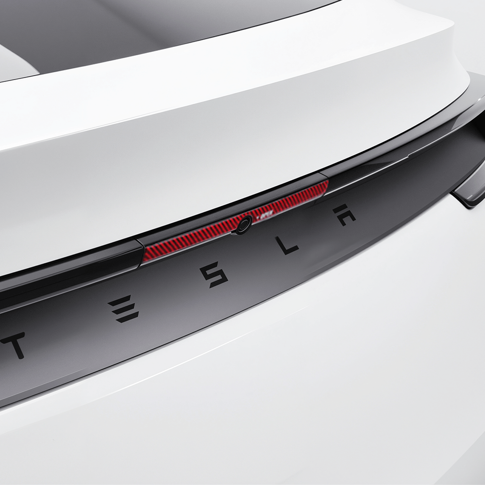 Model Y Juniper Rear Trunk Button Sticker | Flexible Urethane Carbon Fiber - Tesery Official Store