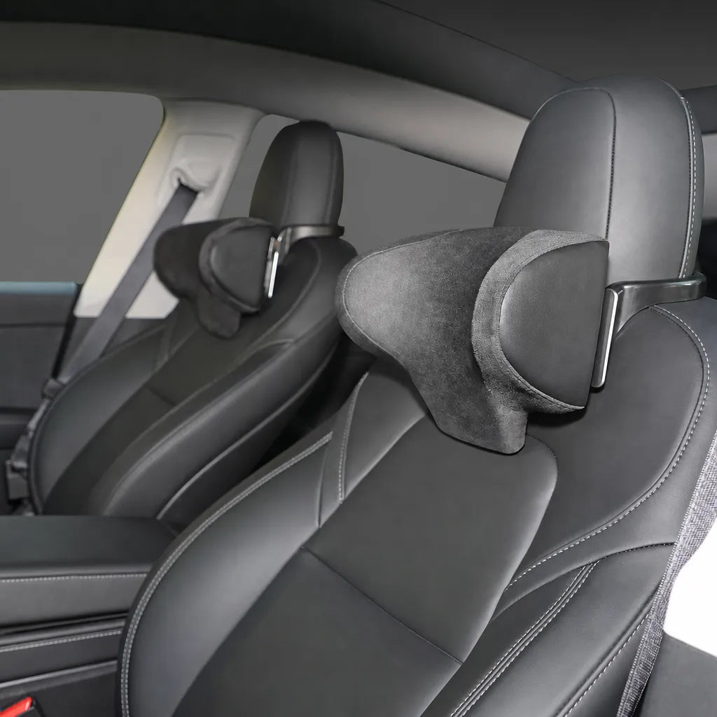 Model Y & Model 3 Ergonomic and Slow - Rebound Memory Foam Car Headrest - Tesery Official Store