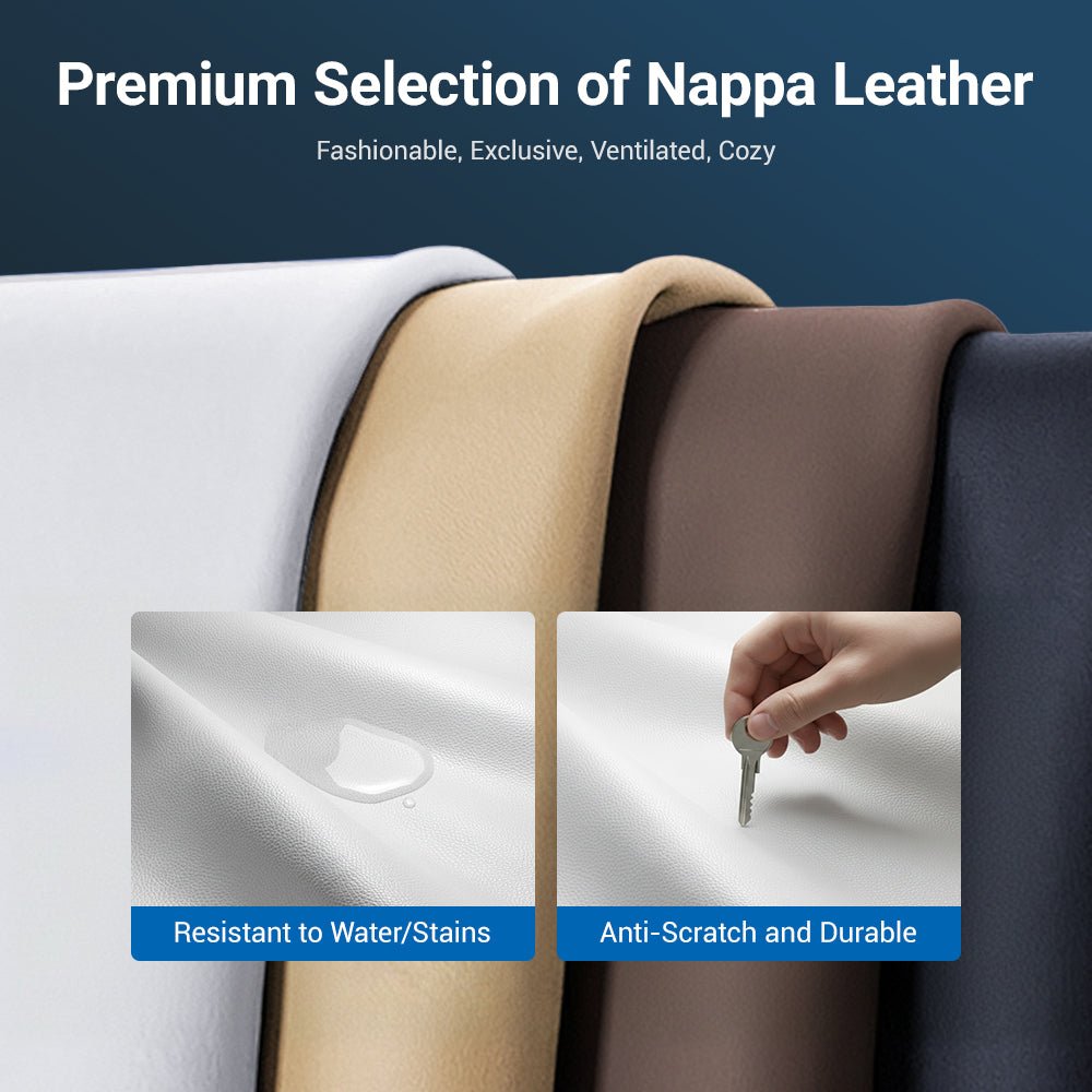 Nappa Leather Trunk Mat for Model Y Juniper (7 PCS) - Tesery Official Store