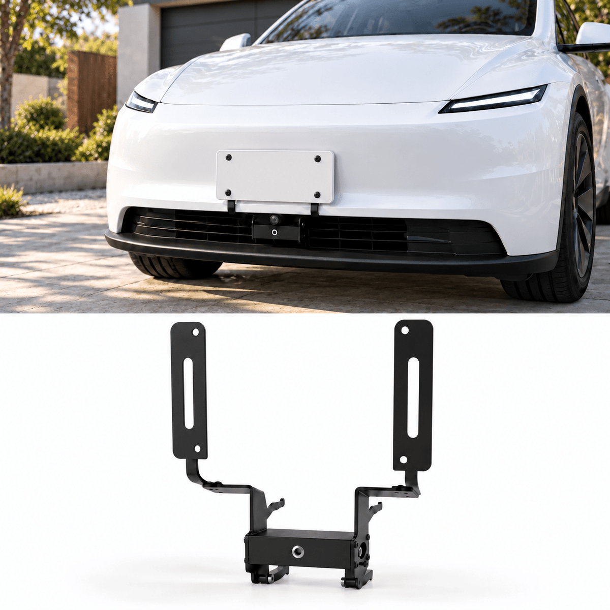 No-Drill Front License Plate Holder for Model Y Standard (2026+) - Tesery Official Store