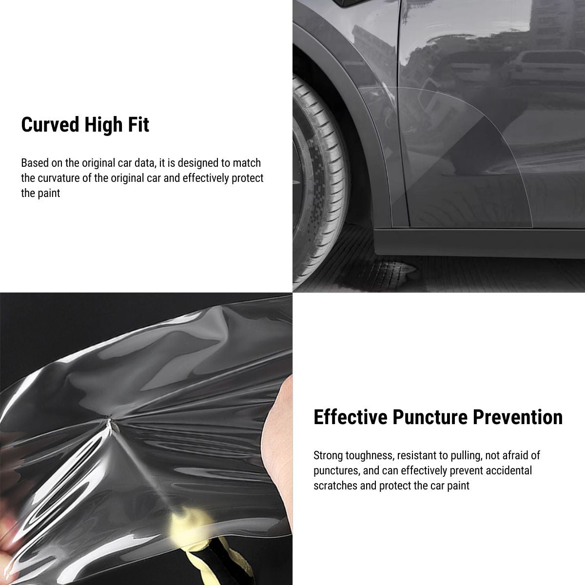 Paint Protection Film For Tesla Model Y Juniper / Model 3 Highland / Model YL (8 pieces) - Tesery Official Store