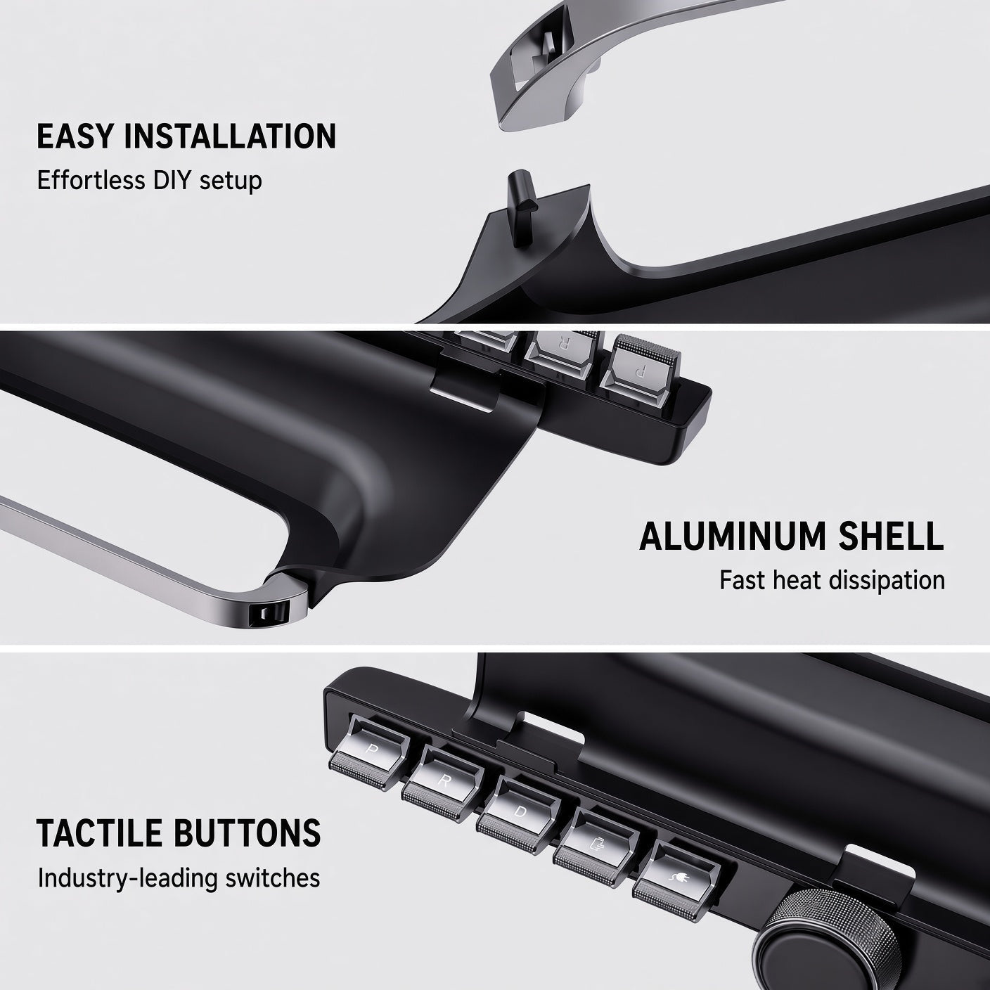 Physical Buttons Dashboard Control Panel for Model 3 / Y | Smart Rotary - Tesery Official Store