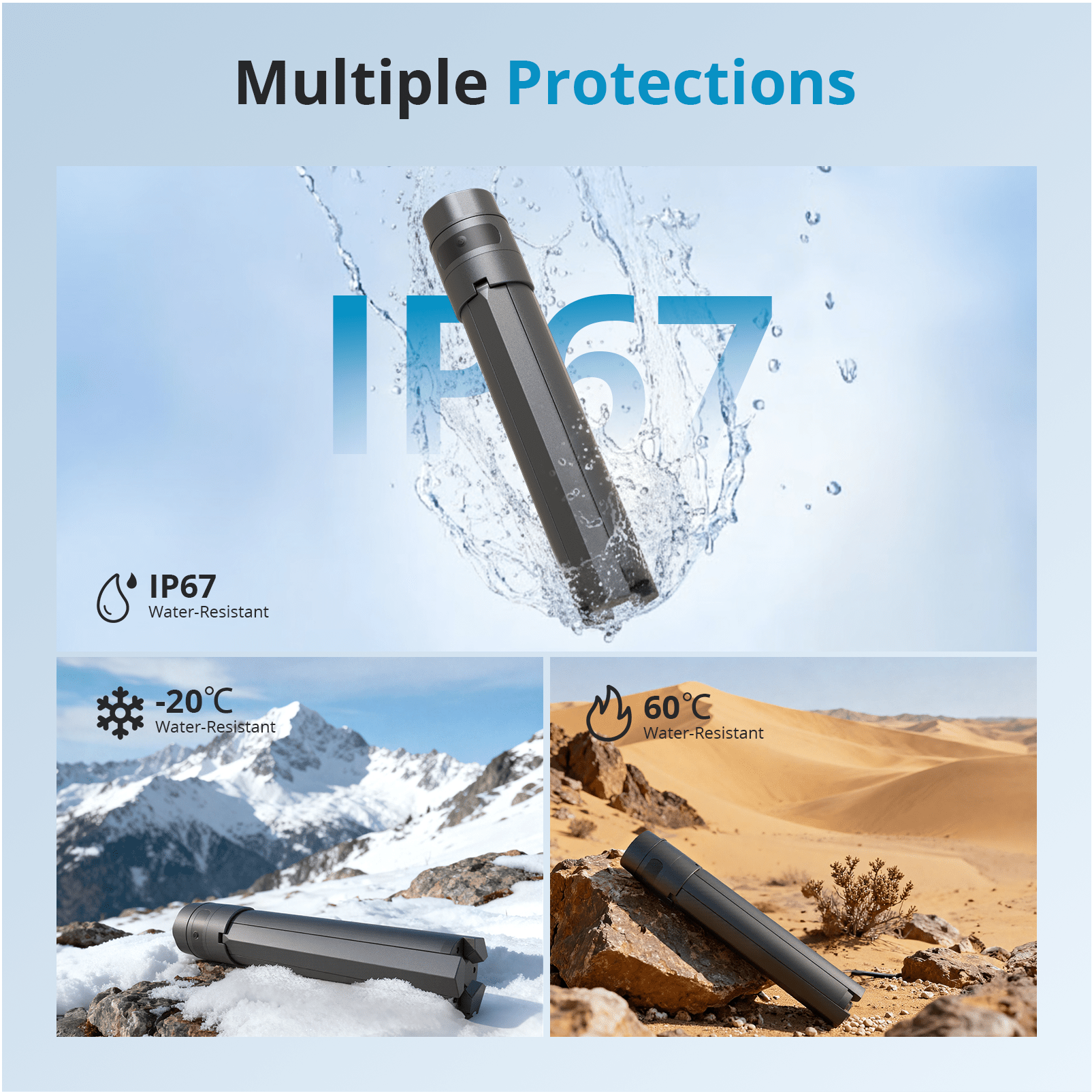 Portable Power & Mounting System for Starlink Mini | 45000mAh Battery Tripod Stand - Tesery Official Store