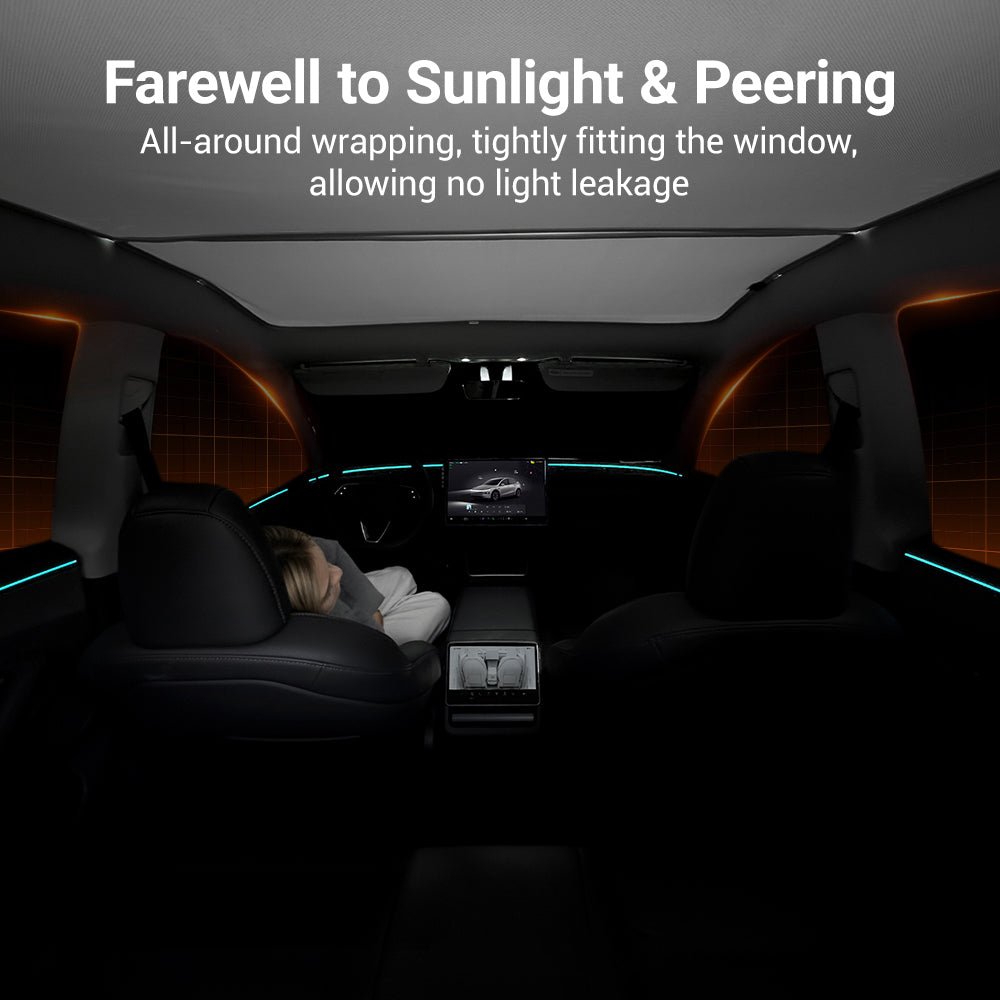 Privacy Side Window Shades for Model Y Juniper & Model 3 Highland - Tesery Official Store