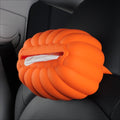 Pumpkin Shaped Silicone Tissue Box l Fit for Tesla Model 3/Y/S/X - Tesery Official Store