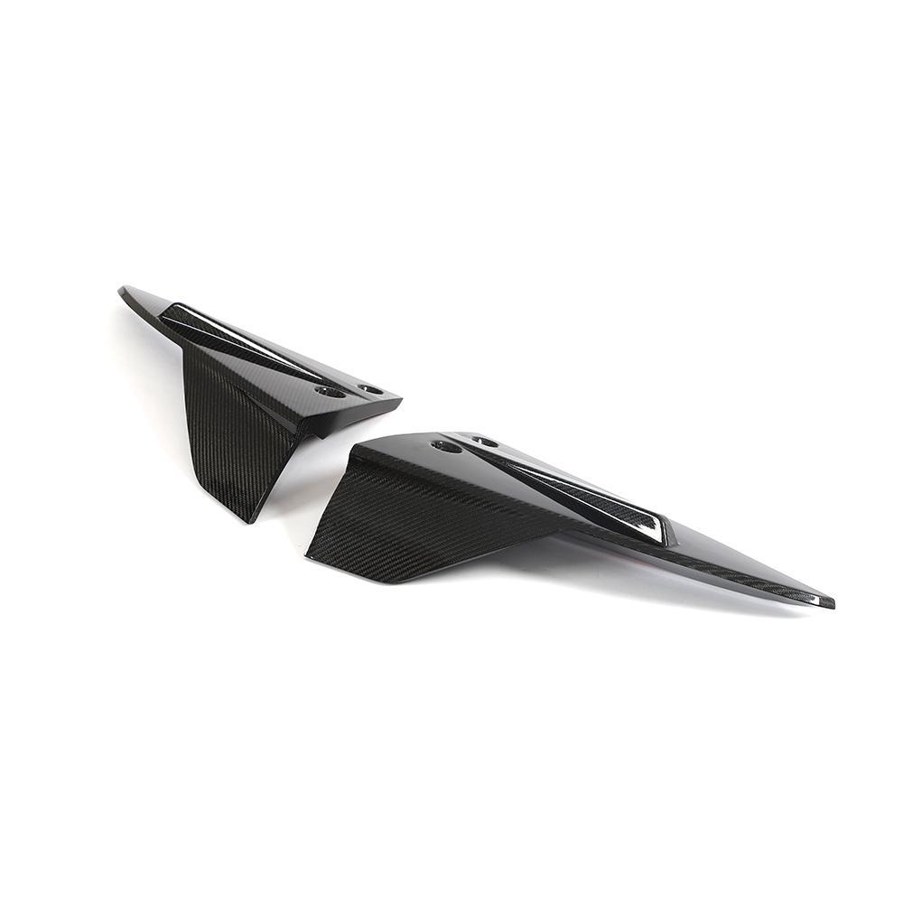 Real Carbon Fiber Rear Bumper Aprons for Model S | Clearance Sale - Tesery Official Store