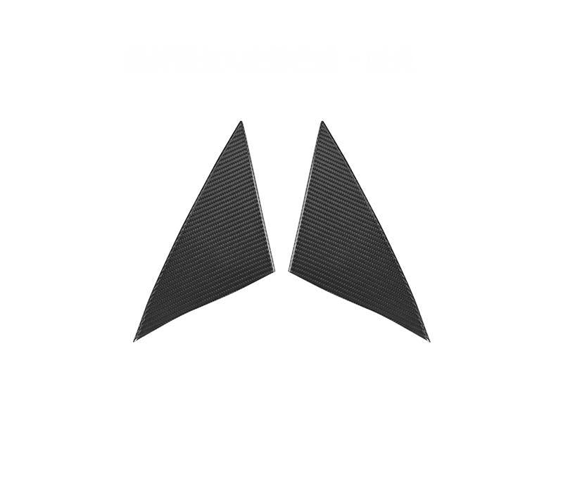 Real Dry Carbon Fiber A - Pillar Accent Overlays for Model 3/Y - Tesery Official Store