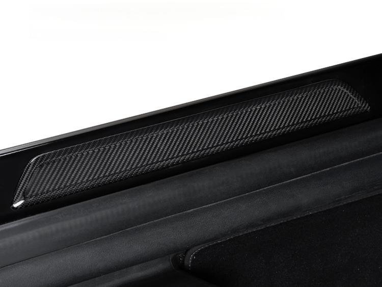 Real Dry Carbon Fiber Door Sill Strip Overlay for Model 3/Y - Tesery Official Store