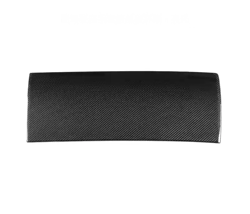 Real Dry Carbon Fiber Glove Box Cover Overlay for Model Y / 3 - Tesery Official Store
