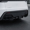 Rear Bumper Lip Spoiler & Diffuser with Flashing LED Pilot Brake Light for Model Y Juniper - Tesery Official Store