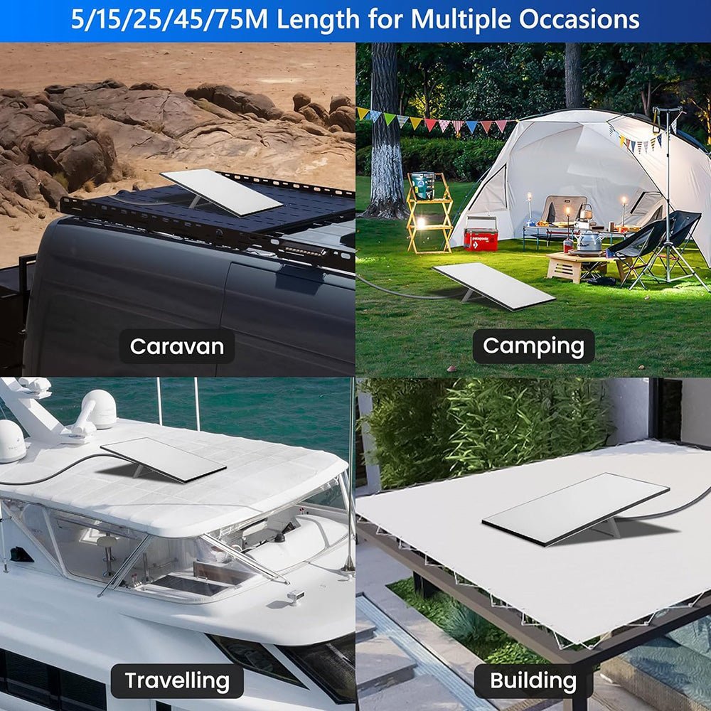 Replacement Starlink Cable Extension for Gen 3/Mini | High - Speed & Weatherproof - Tesery Official Store