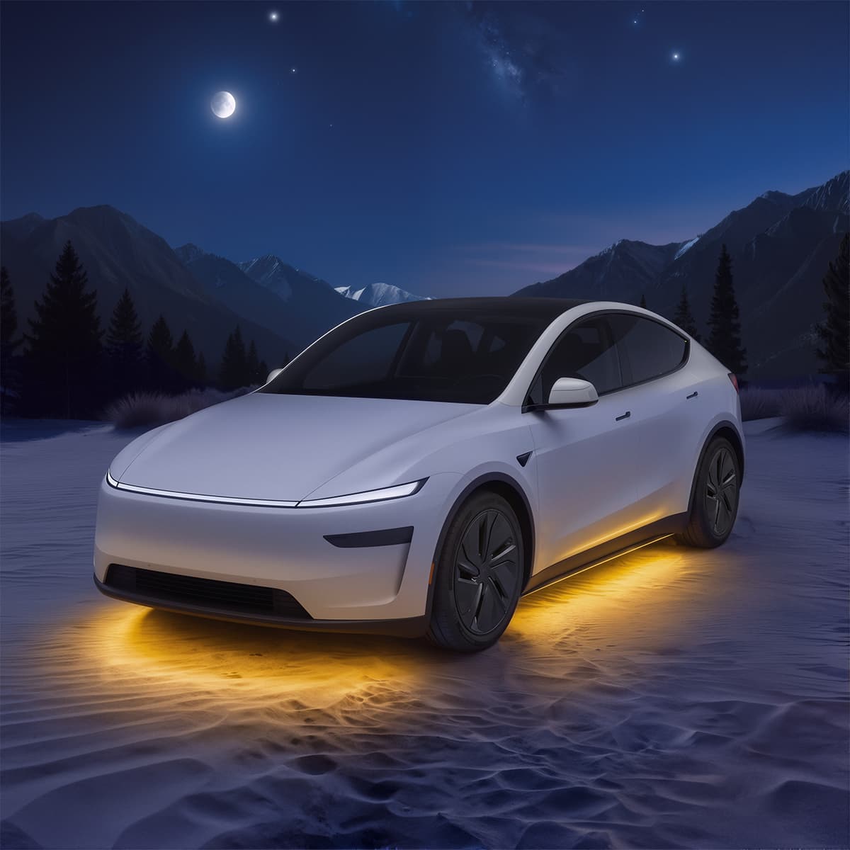 RGB Underglow LED Chassis Ambient Lighting Kit for Model Y Juniper / Model 3 Highland - Tesery Official Store