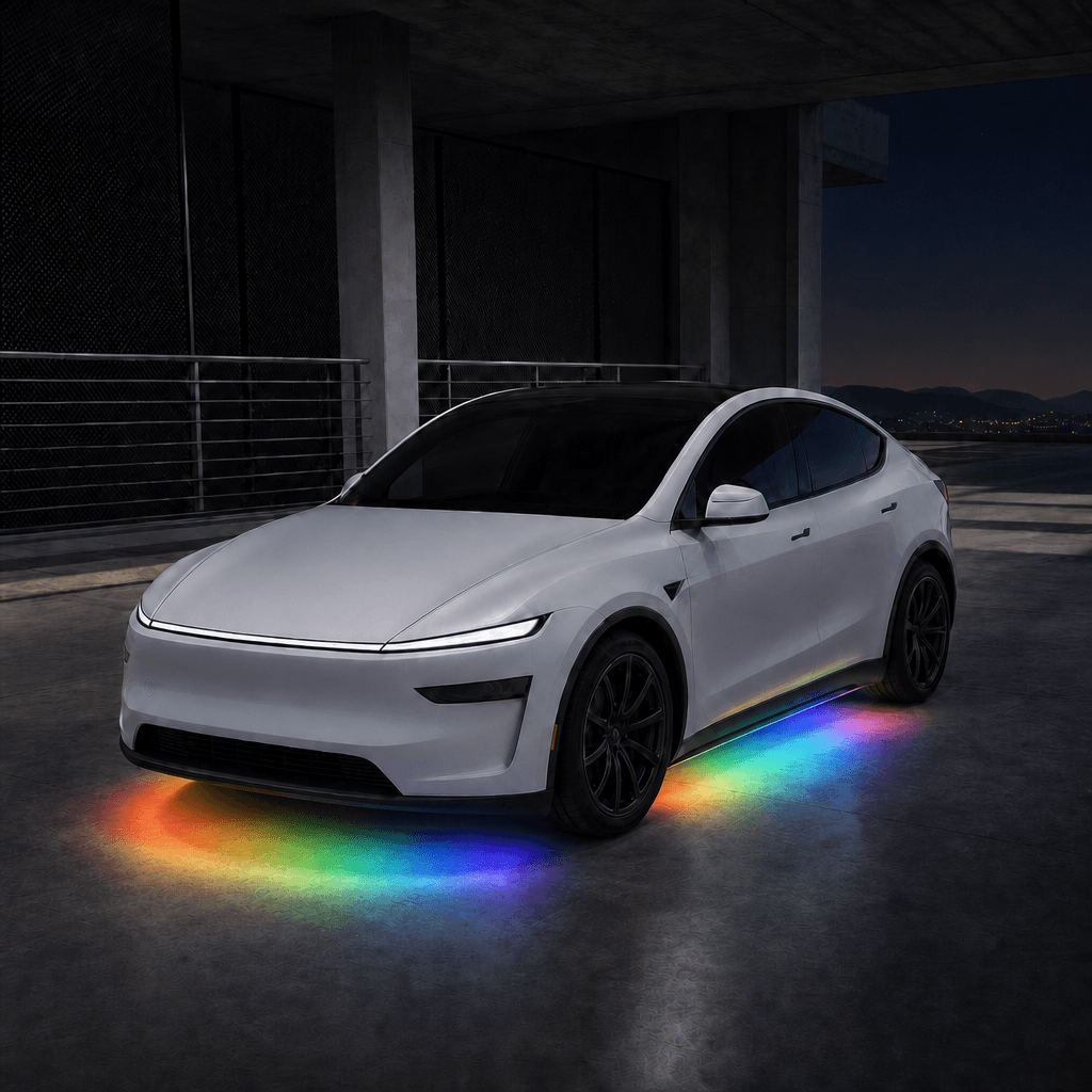 RGB Underglow LED Chassis Ambient Lighting Kit for Model Y Juniper / Model 3 Highland - Tesery Official Store