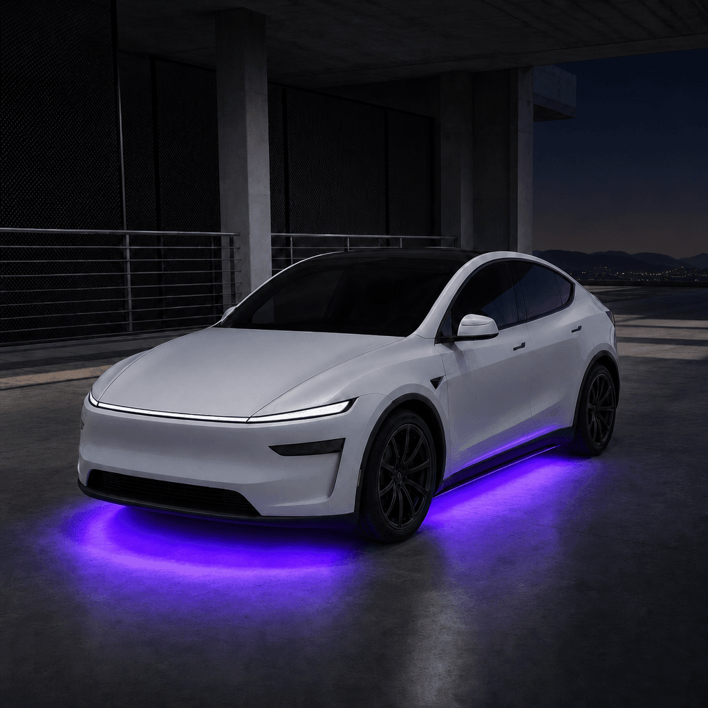 RGB Underglow LED Chassis Ambient Lighting Kit for Model Y Juniper / Model 3 Highland - Tesery Official Store