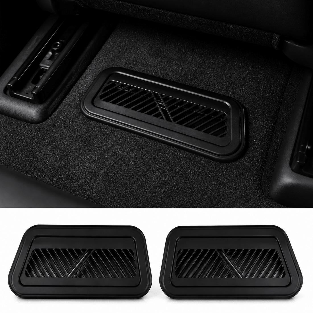 Seat Air Vent Outlet Protector Cover for Model S 2023+ (2pcs) - Tesery Official Store
