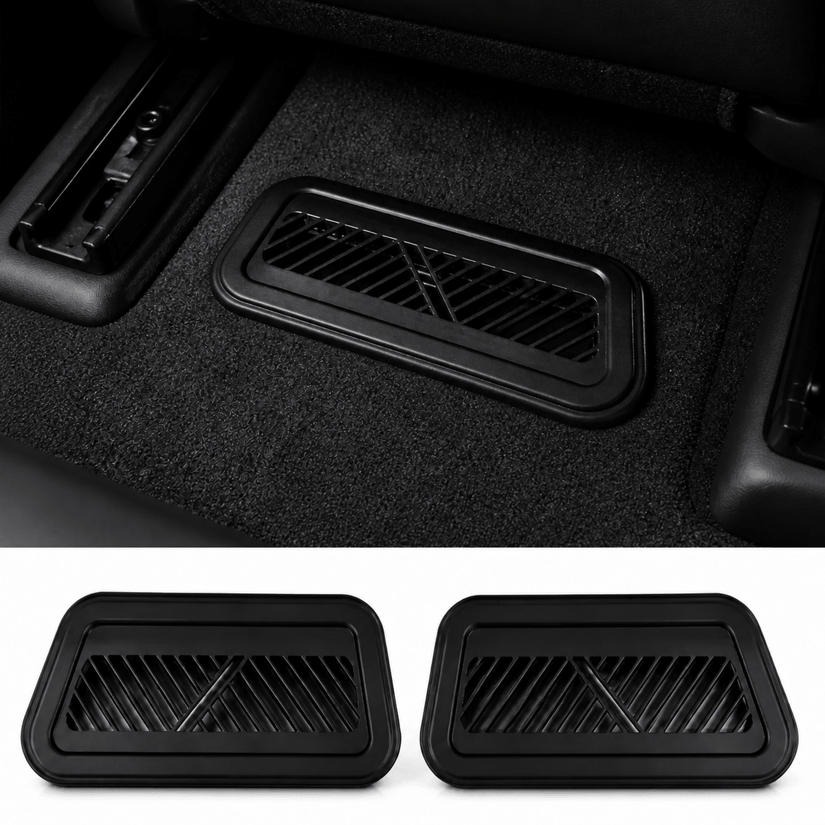 Seat Air Vent Outlet Protector Cover for Model S 2023+ (2pcs) - Tesery Official Store