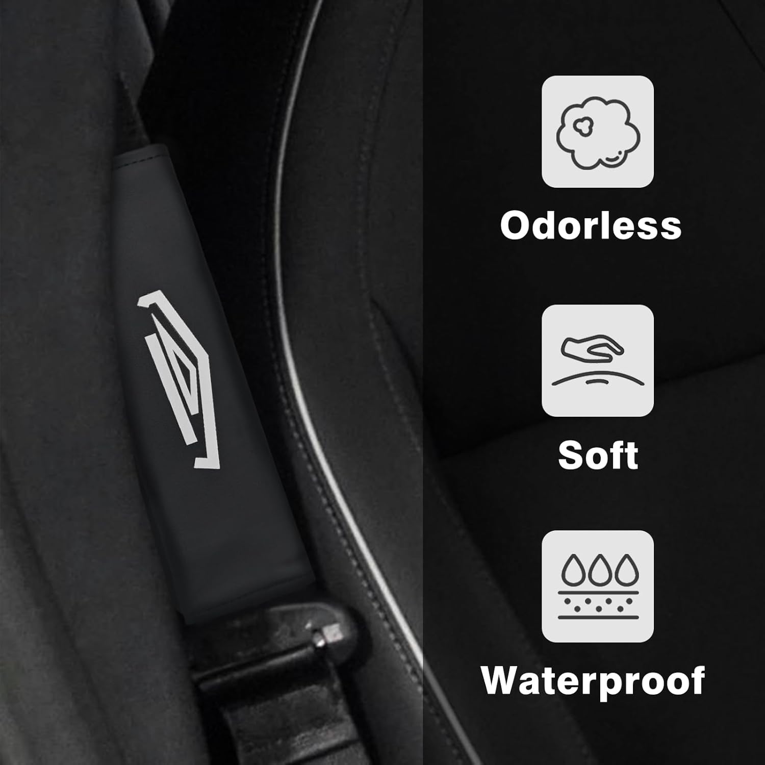 Seat Belt Pads (2Pcs) for Cybertruck - Tesery Official Store