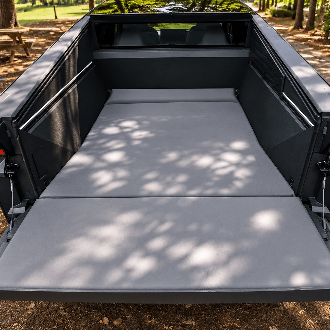 Self-Inflating Truck Bed Mattress & Frunk Pad Set for Cybertruck 2024+ - Tesery Official Store