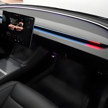 Smart BSD Blind Spot Monitor RGB Ambient Alert Lights for Tesla Model 3/Y - Tesery Official Store