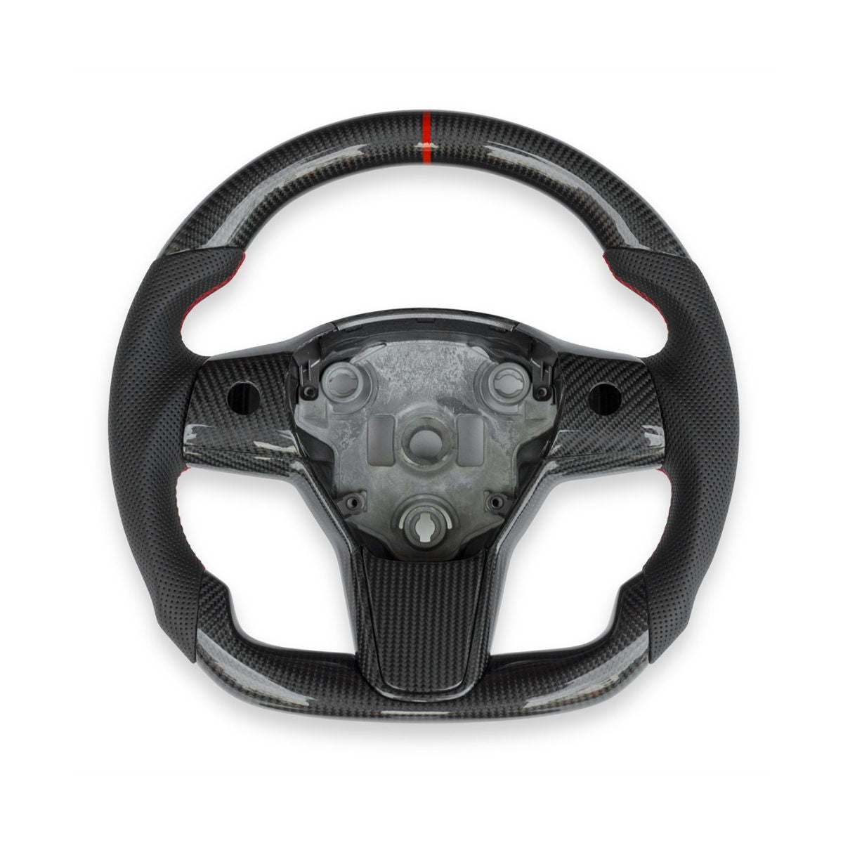 Sport Carbon Fiber Steering Wheel for Tesla Model 3 / Y 【Style 25】 - Tesery Official Store