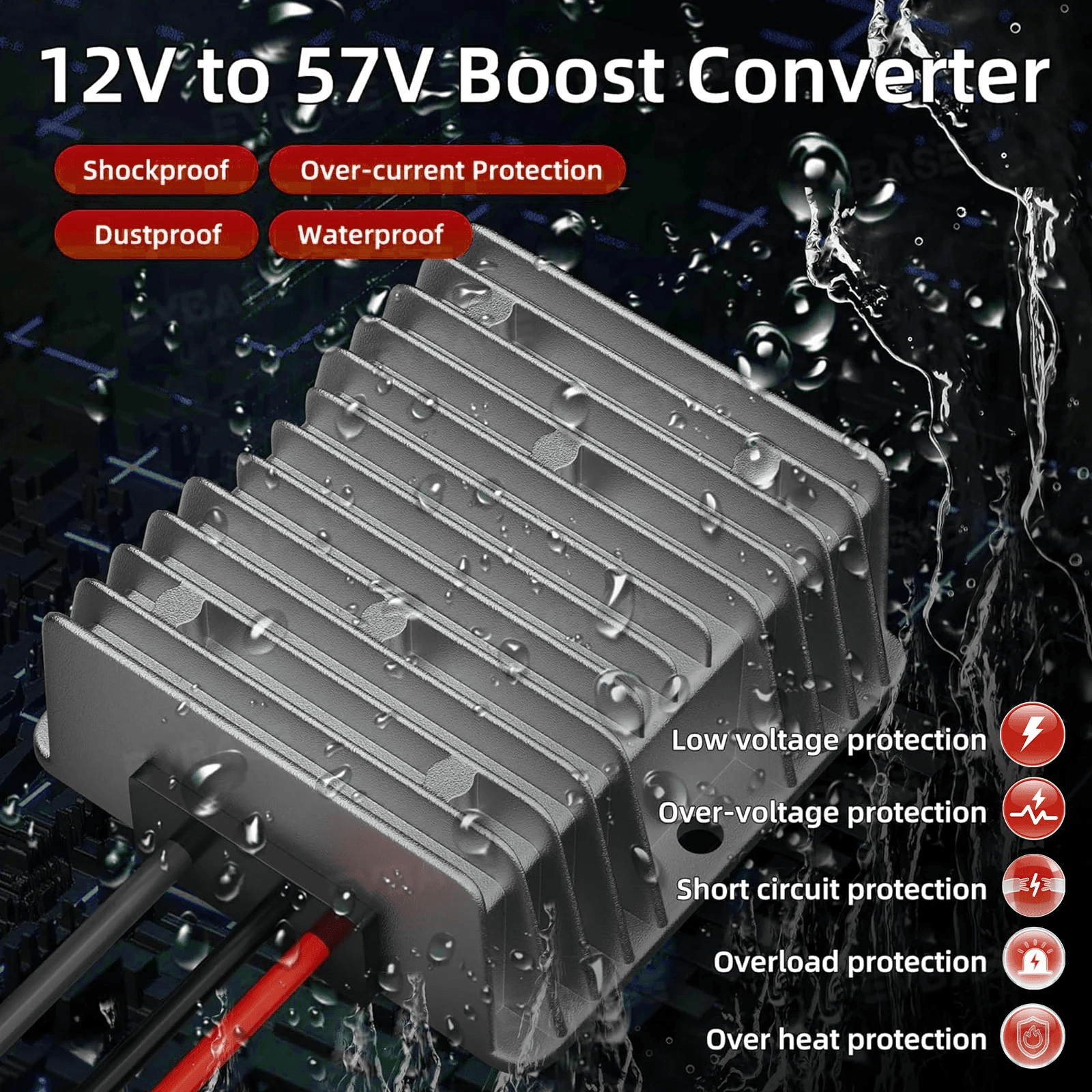 Starlink Gen 3 Direct DC Power Supply (12V/24V to 57V) | Tesery - Tesery Official Store