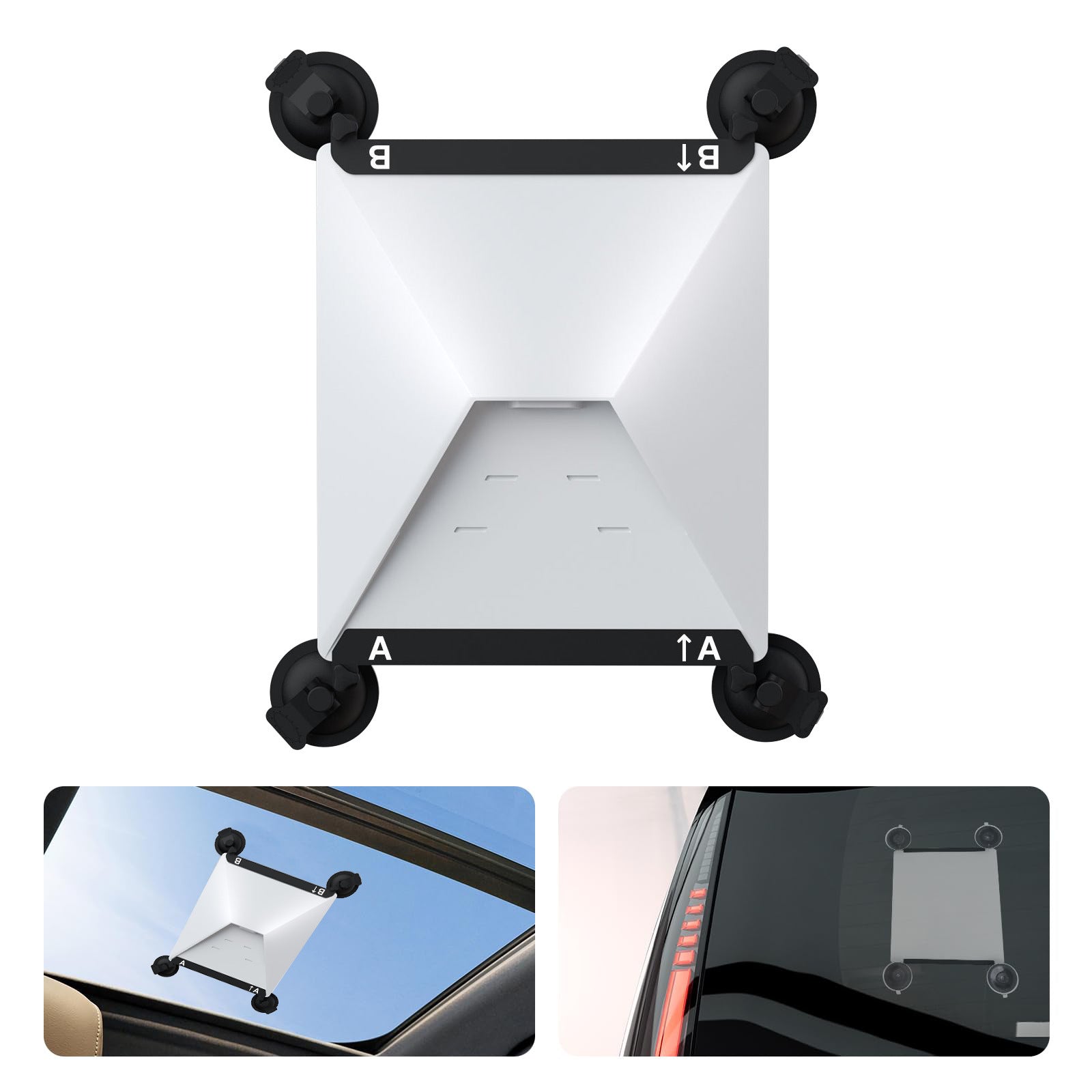 Starlink Mini Magnetic Mount | 2 - in - 1 Car Roof & Window Mount - Tesery Official Store