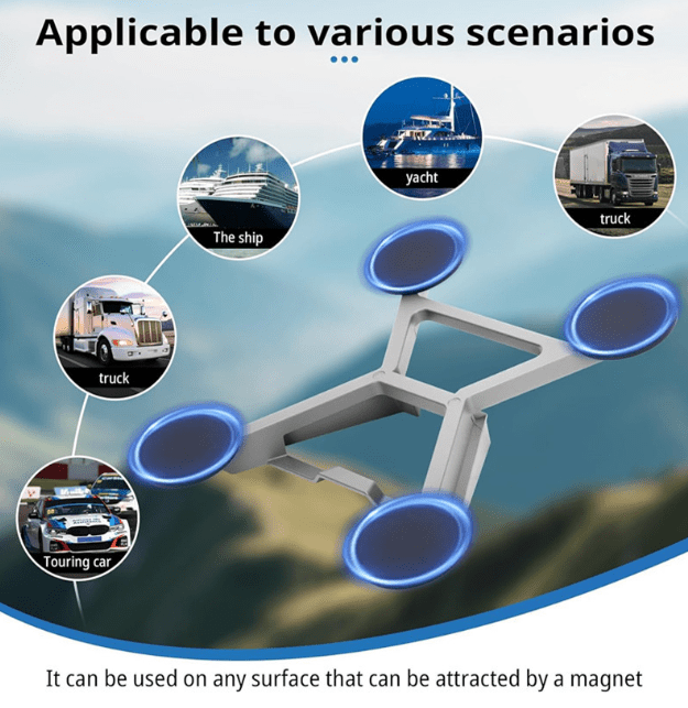 Starlink Mini Magnetic Roof Mount | Quick Release for RV & Van - Tesery Official Store