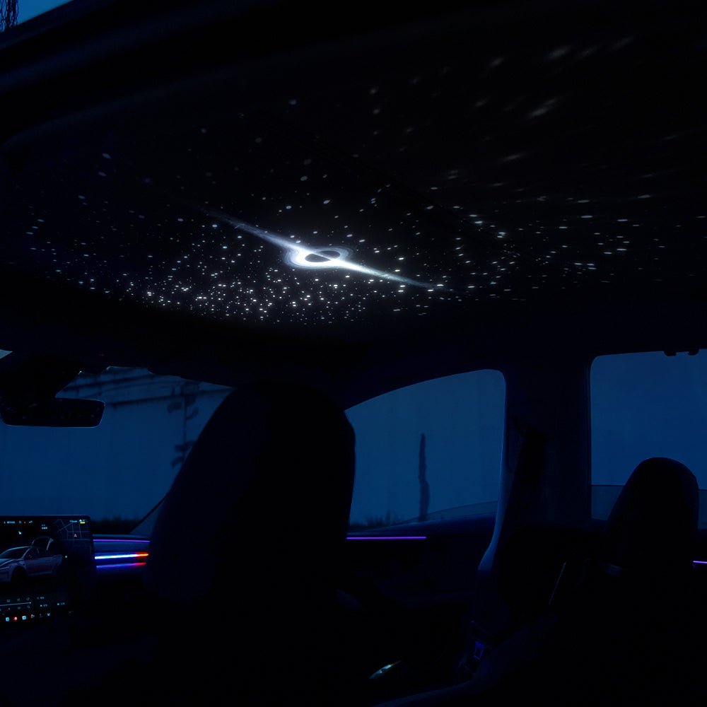 Starry Sky Sunroof Projector Ambient Lighting for Tesla丨 Galaxy Lighting Effect - Tesery Official Store