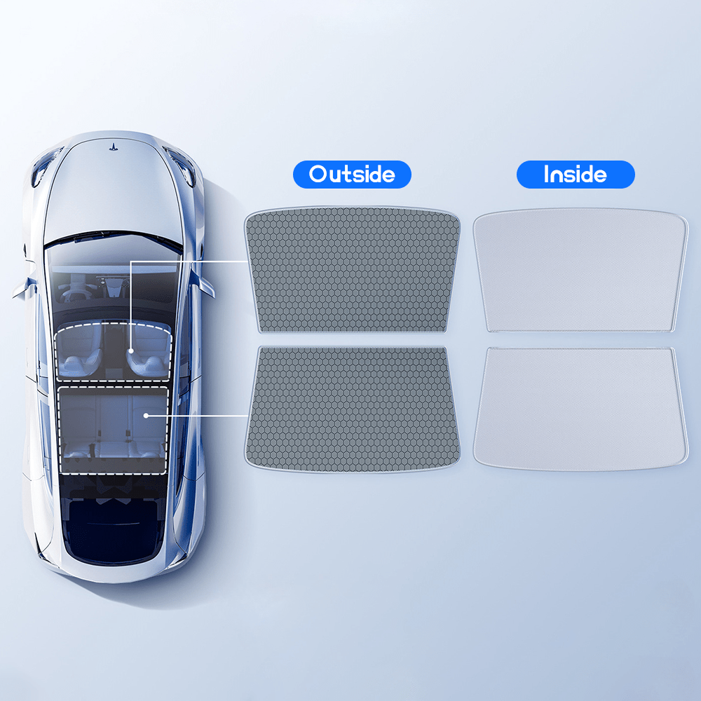 Sunshade for Tesla Model 3 - Tesery Official Store
