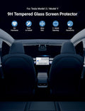 Tempered Glass 9H Screen Protector for Tesla Model 3 / Y - Tesery Official Store