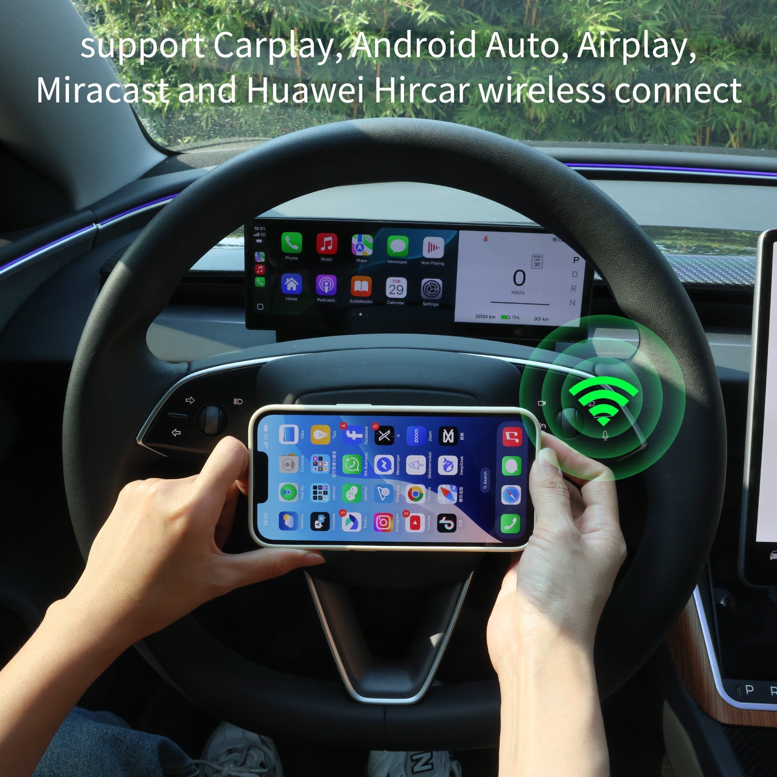 TESERY 10.88 Inch Touch Screen Instrument Cluster Dashboard Display for Model 3 / Y - Tesery Official Store