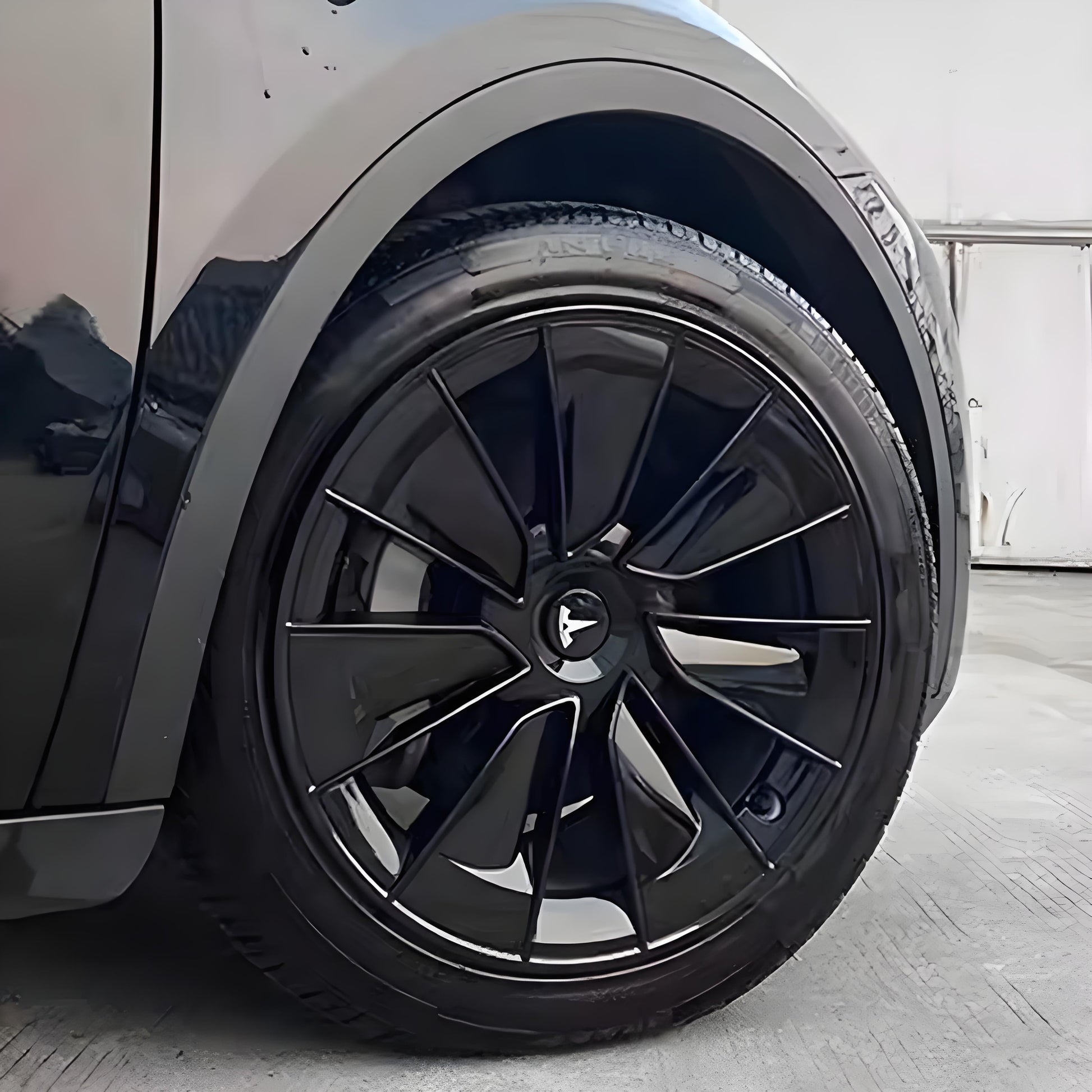 TESERY 19″ Gemini Wheel Hubcap for Tesla Model Y (4PCS) - Tesery Official Store