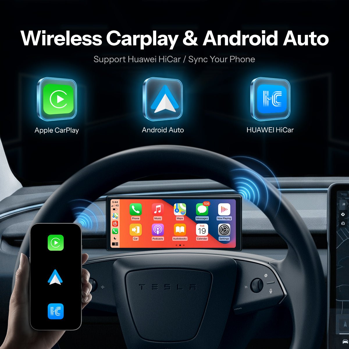 TESERY 6.2'' Dashboard Screen Display for Tesla Model 3 / Model Y - Tesery Official Store