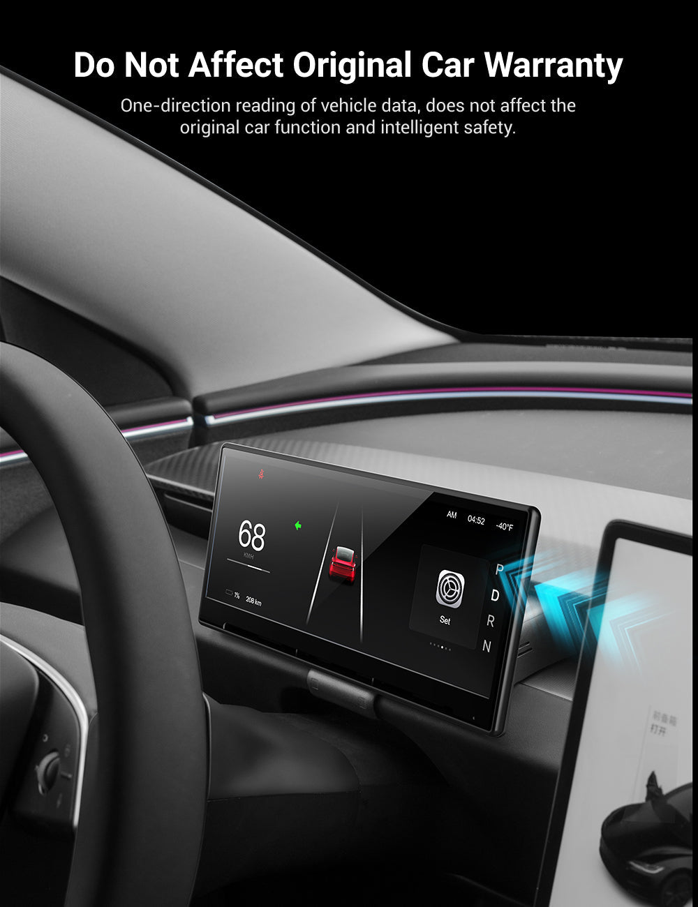 TESERY 9 Inch Screen Dashboard Display With Carplay & Android Auto for Model 3 / Model Y - Tesery Official Store