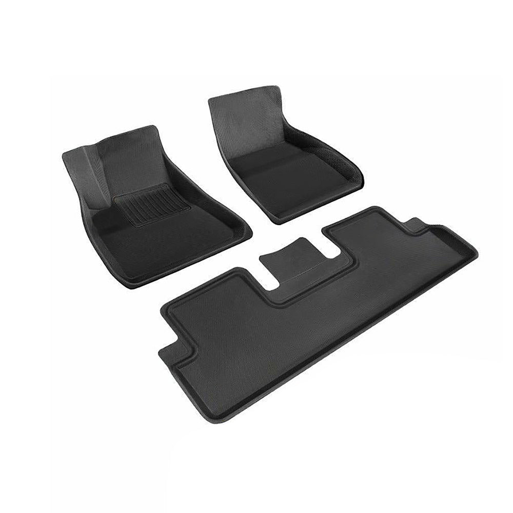TESERY All Weather 3D Floor Mats for Tesla Model Y & Model 3 Highland - Tesery Official Store