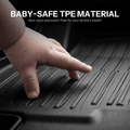 TESERY All-Weather TPE Floor Mats for Model YL 6-Seater 2026+ - Tesery Official Store