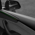 TESERY Dry Carbon Fiber Full Upper Oversized Extended Door Panel Overlays for Model Y Juniper - Tesery Official Store