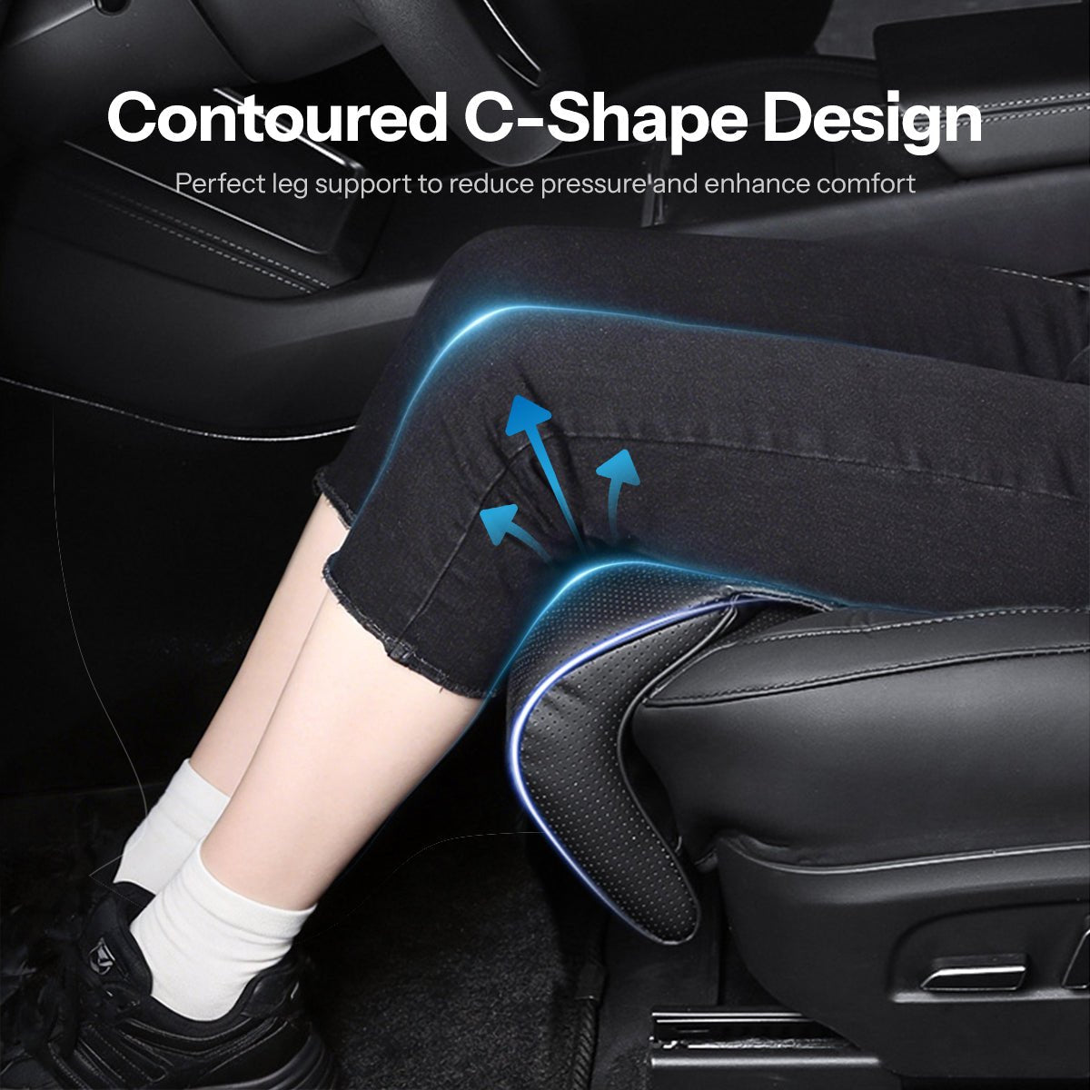 TESERY Extended Leg Support Seat Cover for Model Y Juniper / YL - Tesery Official Store