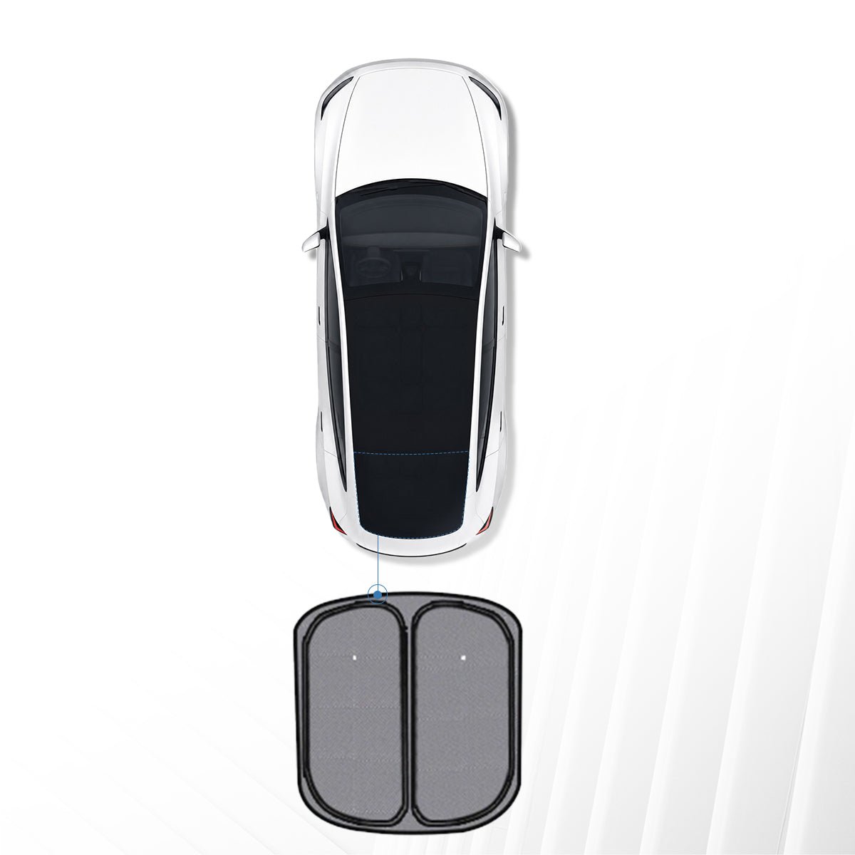 TESERY Full Car Sun Shade Set for Tesla Model YL 2026+ - Tesery Official Store