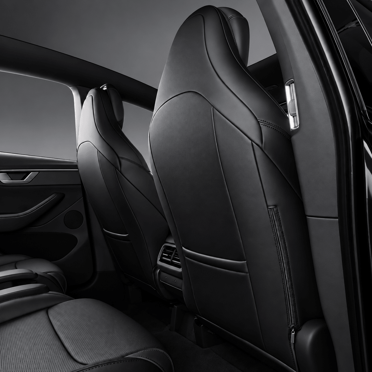 TESERY Leather Seat Covers for Tesla Model YL 6-Seater - Tesery Official Store